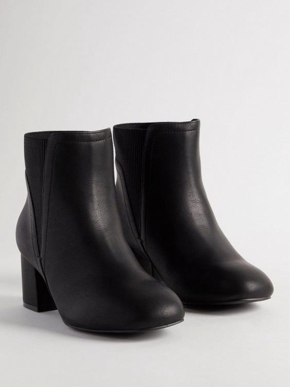 Torrid Square Toe Block Heel Chelsea Bootie 6.5WW